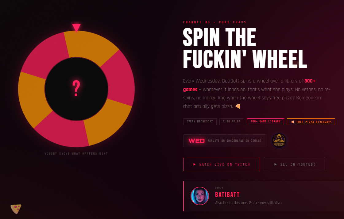 Spin The Fuckin' Wheel!